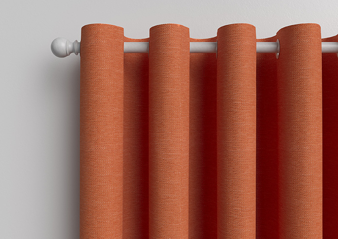 Carron, Tangerine - Made to Measure Curtains - Image 12